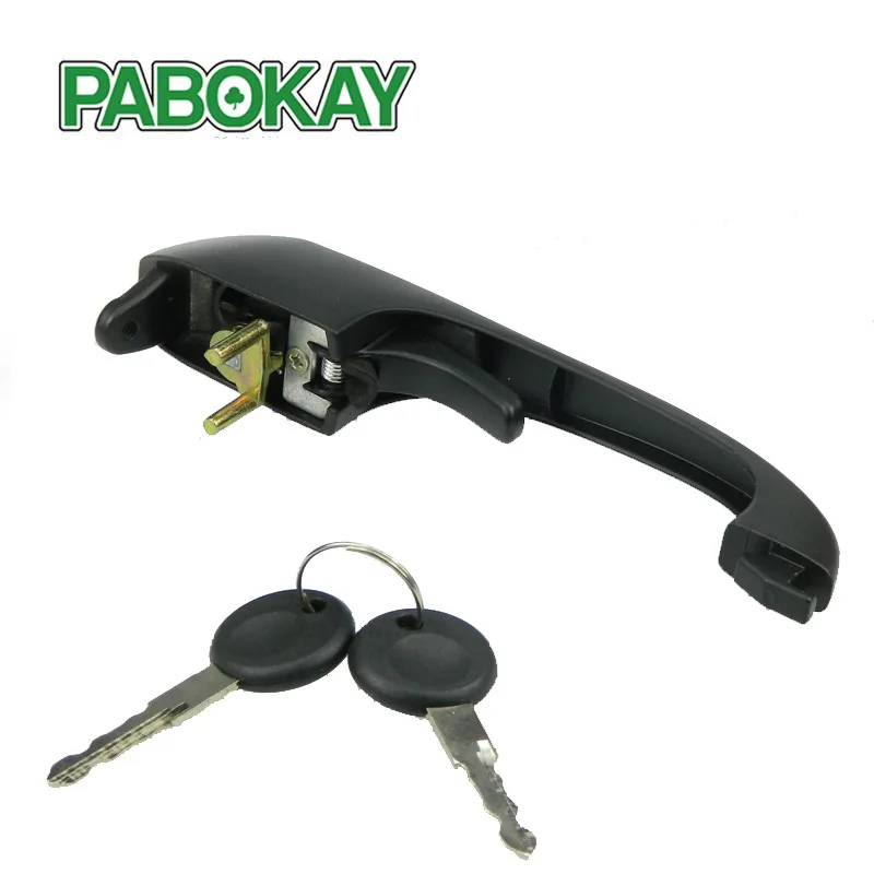 

For VW T25 Outside Door Handle Keys Caravelle Camper OUTER LEFT RIGHT FRONT DOOR HANDLE W/ KEYS 251837205