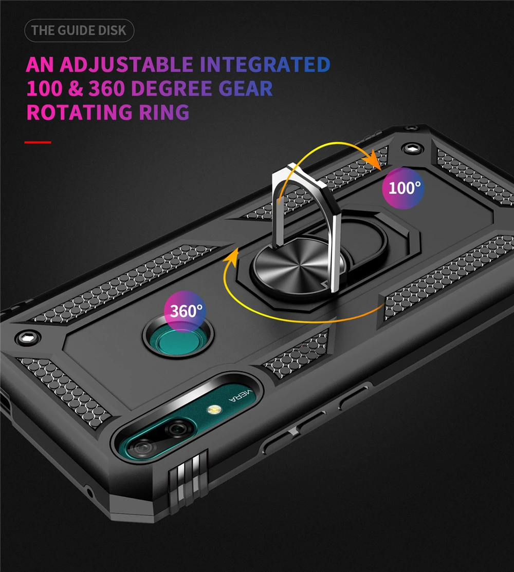 Heavy Duty Car Magnet Ring Cover For Samsung Galaxy A10s A20S A30S A40S A50S A30 A50 M10 M20 M30 M30S Armor Shockproof Capa Case |