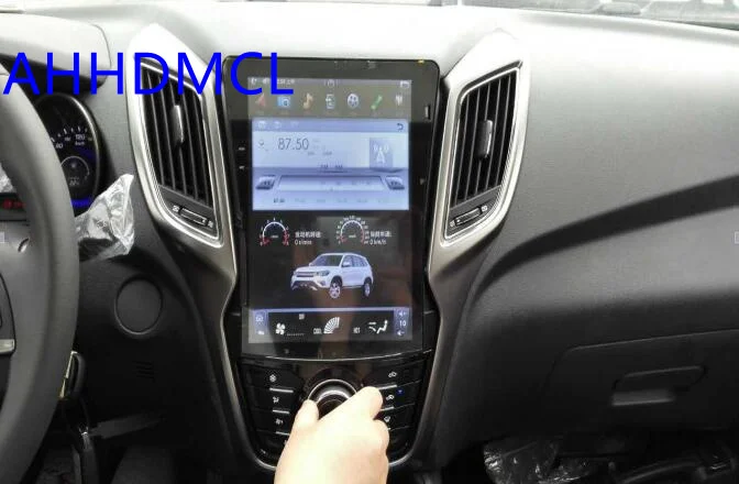 Автомобильный мультимедийный плеер в стиле Tesla для ПК Android 7 1 GPS навигация Chana Changan