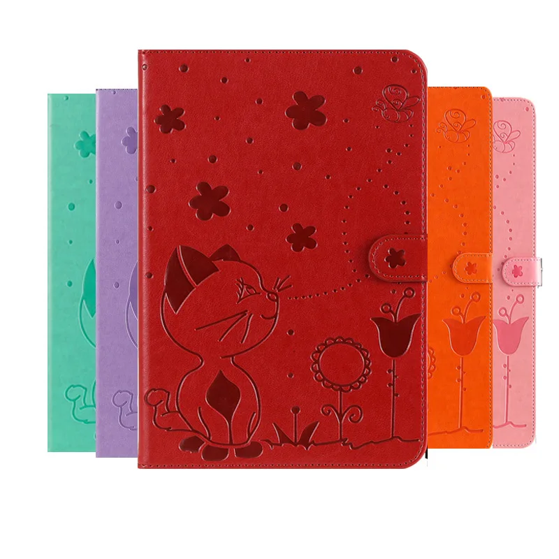 

For iPad Pro 12.9 2018 2020 3D Fashion Painting PU Leather Release Model A2014 A1895 A1876 Case + Film
