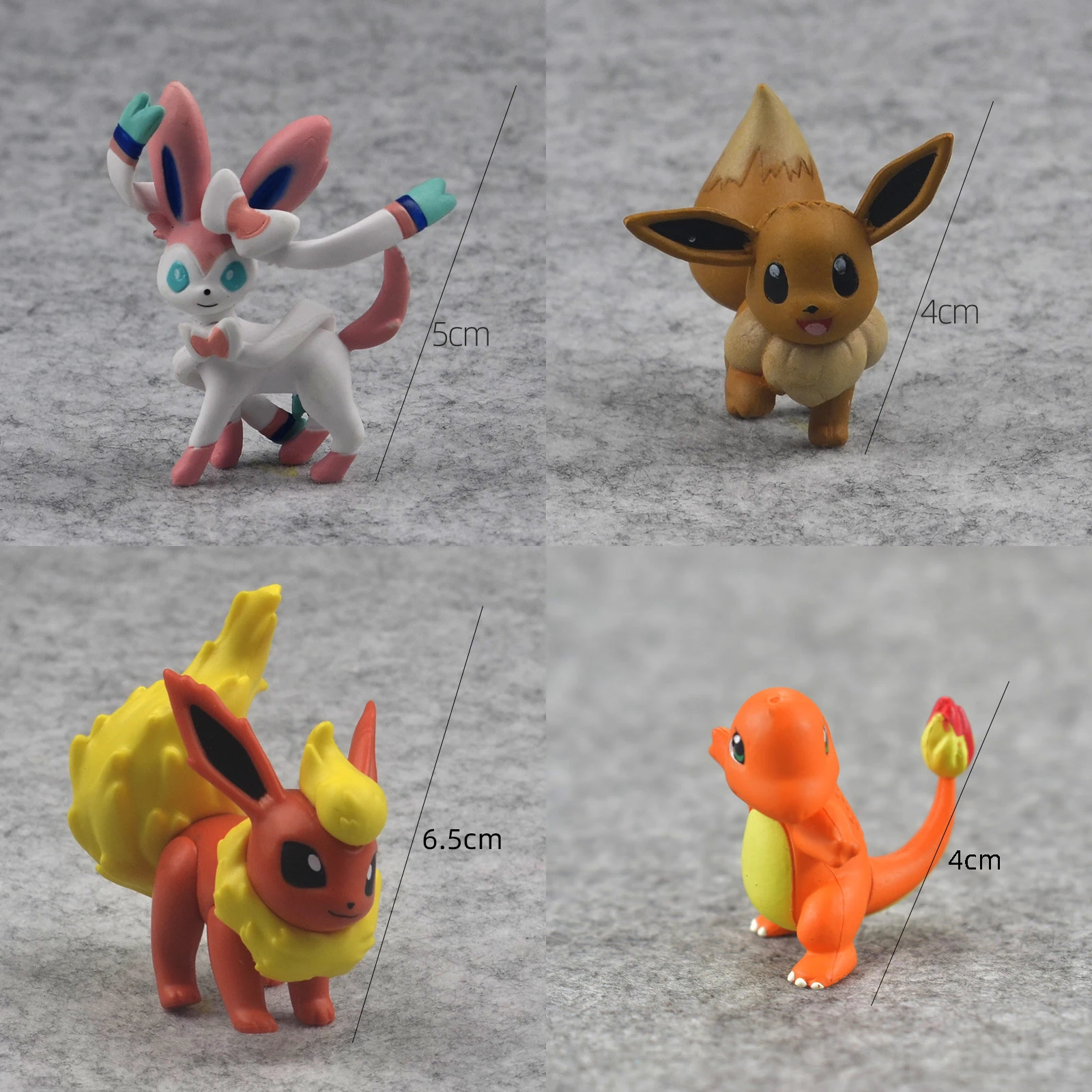 TAKARA TOMY Pokemon pikachu Sylveon Arceus модель на палец фигурка автомобиля Украшение Детские