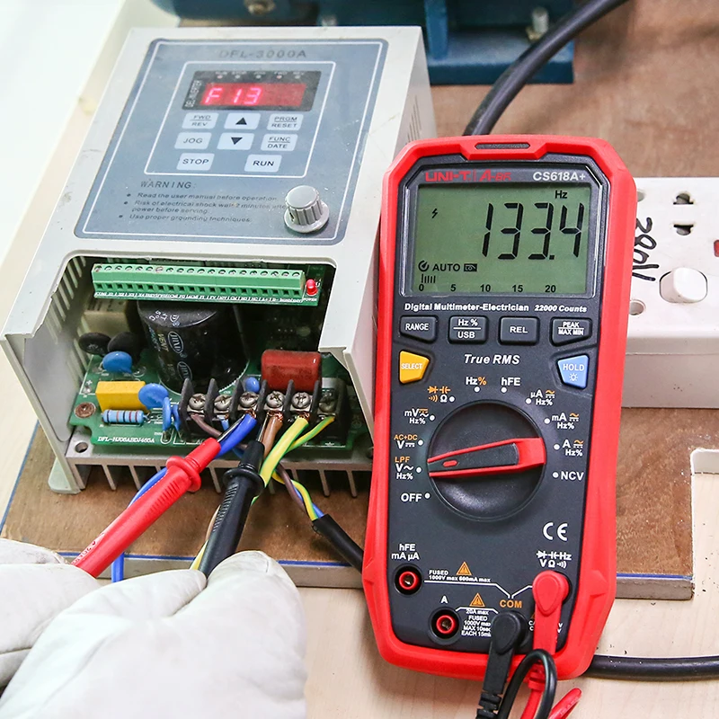 Цифровой мультиметр Φ CS618A + ручной профессиональный автоматический диапазон 22000