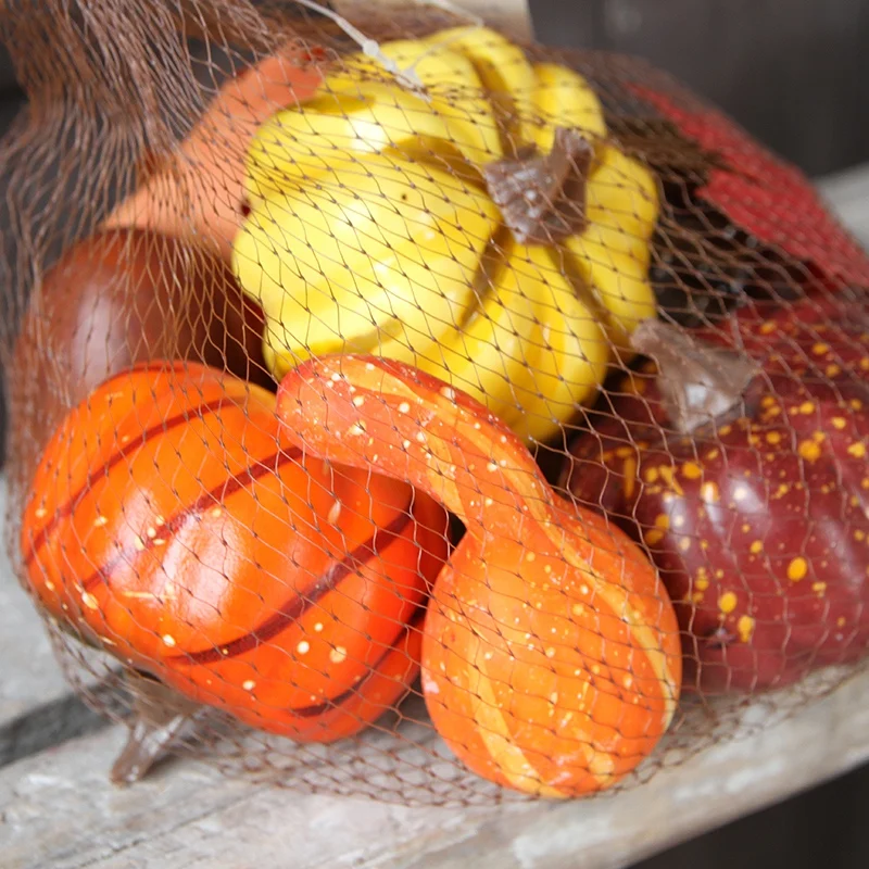 Искусственная тыква сосна конус желудь кленовый лист для осеннего урожая