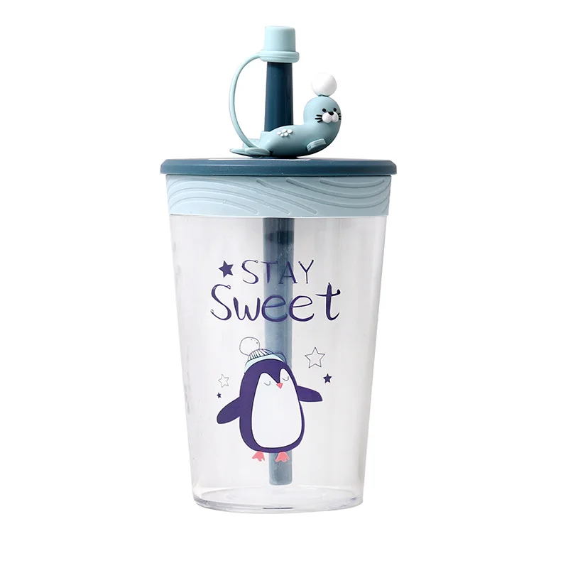 Мультяшная креативная сетчатая красная популярная пластиковая чашка крутая