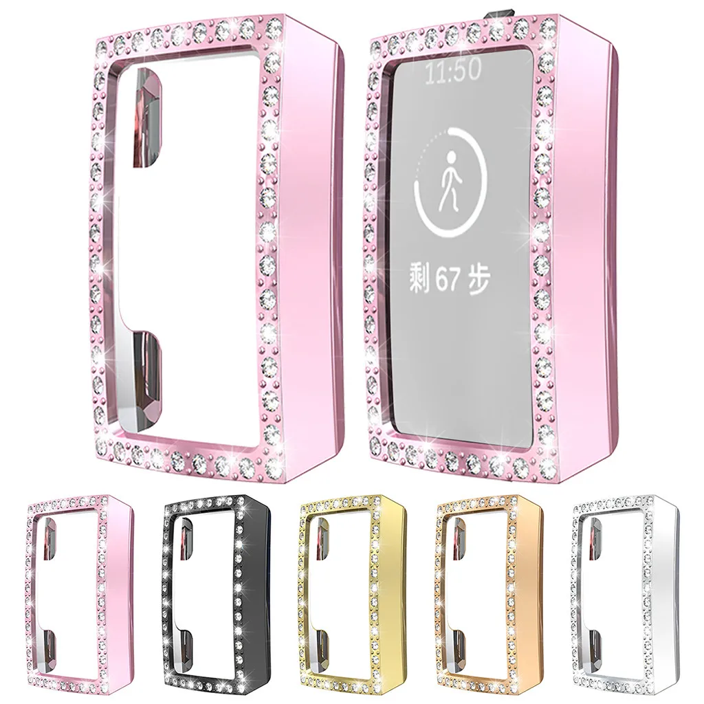 Ultra-Slim Luxury Crystal Screen Protector Cover For Fitbit charge 3 Anti-Scratches for Charge | Электроника