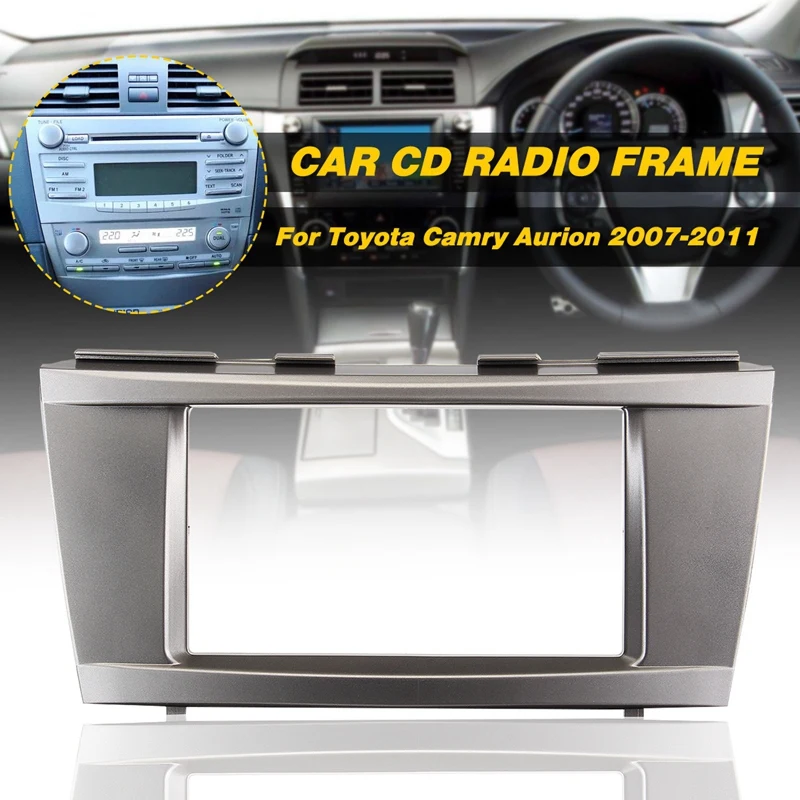 Автомобильный стерео радио DVD панель o Mount Fascia комплект для Toyota Camry Aurion 2007 2008 2009 2010