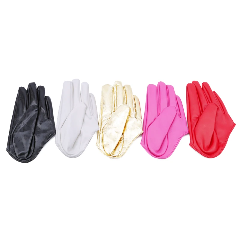 Женские модные перчатки повседневные однотонные высокое качество половина