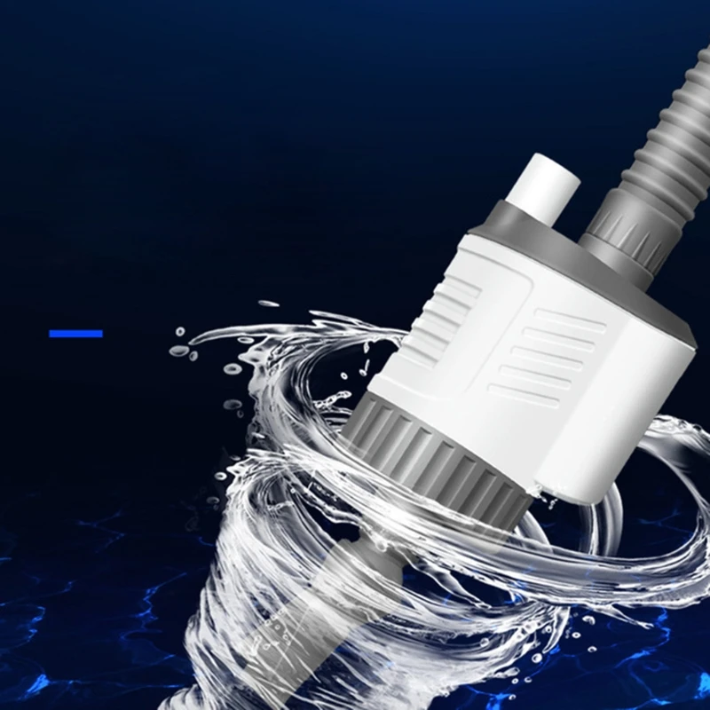 

Electric Fish Tanks Water Changer 20/30W Multipurpose Hand Siphon Pump Oil Liquid Aquarium Water Transfer Hose Cleaning
