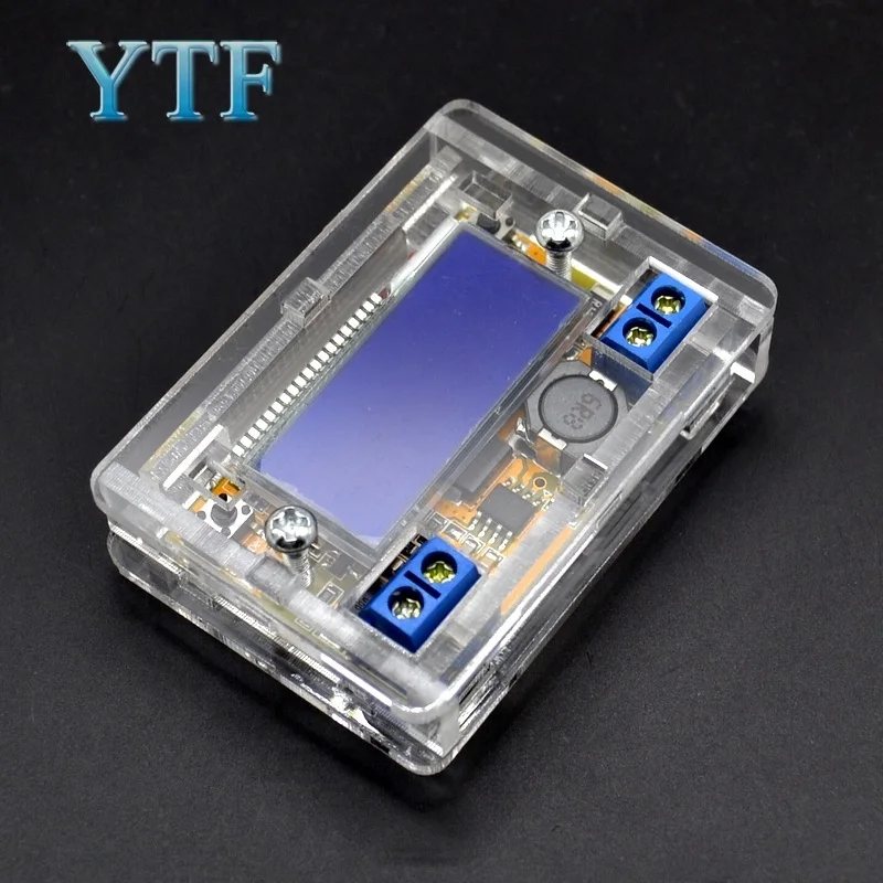 

ЖК-дисплей с регулируемым питанием понижающий модуль DC-DC ступенчатая зарядка DIY Kit светодиодный драйвер для Вольтметр Амперметр Регулировк...