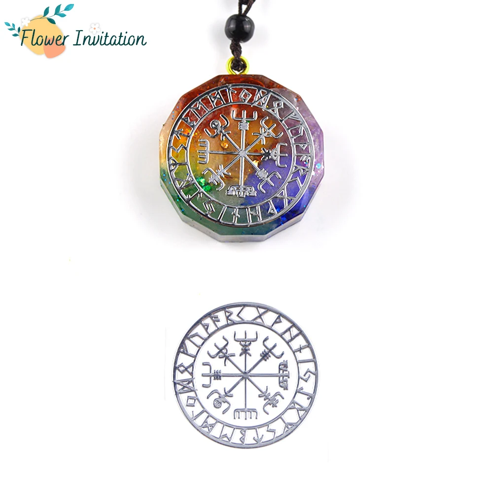 80 шт. священный оргонит медные наклейки Флер де Ви энергия Пирамида органита