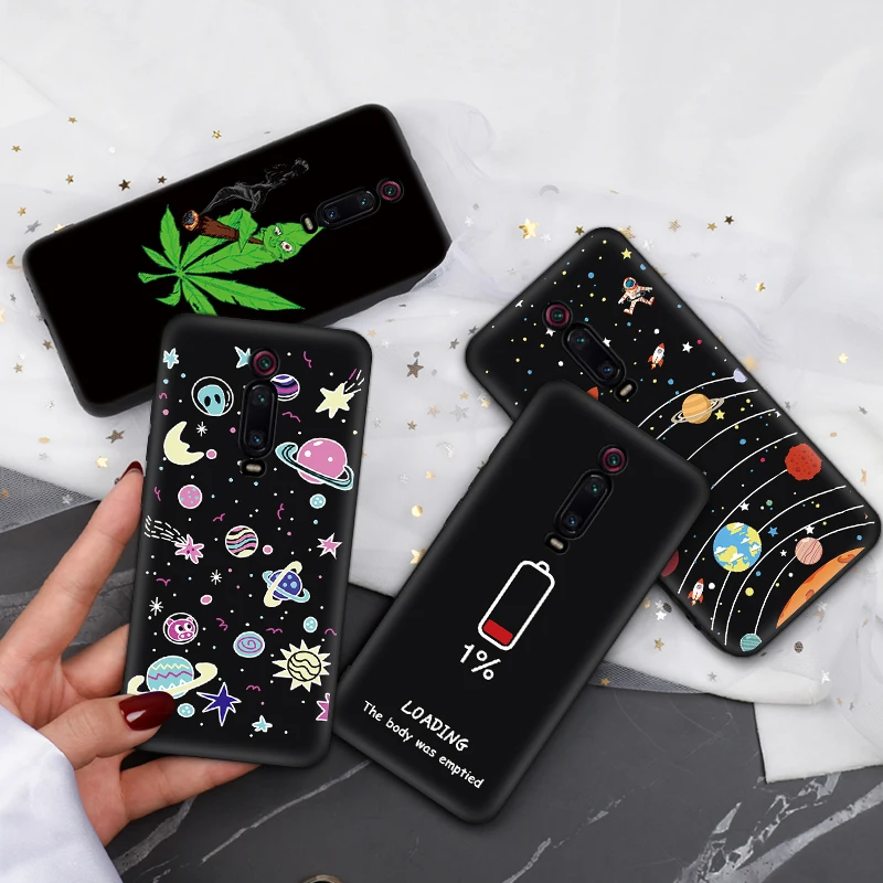 Милый силиконовый чехол из ТПУ с мультяшным рисунком для Xiaomi Mi 9 SE 9T Pro CC9 милый