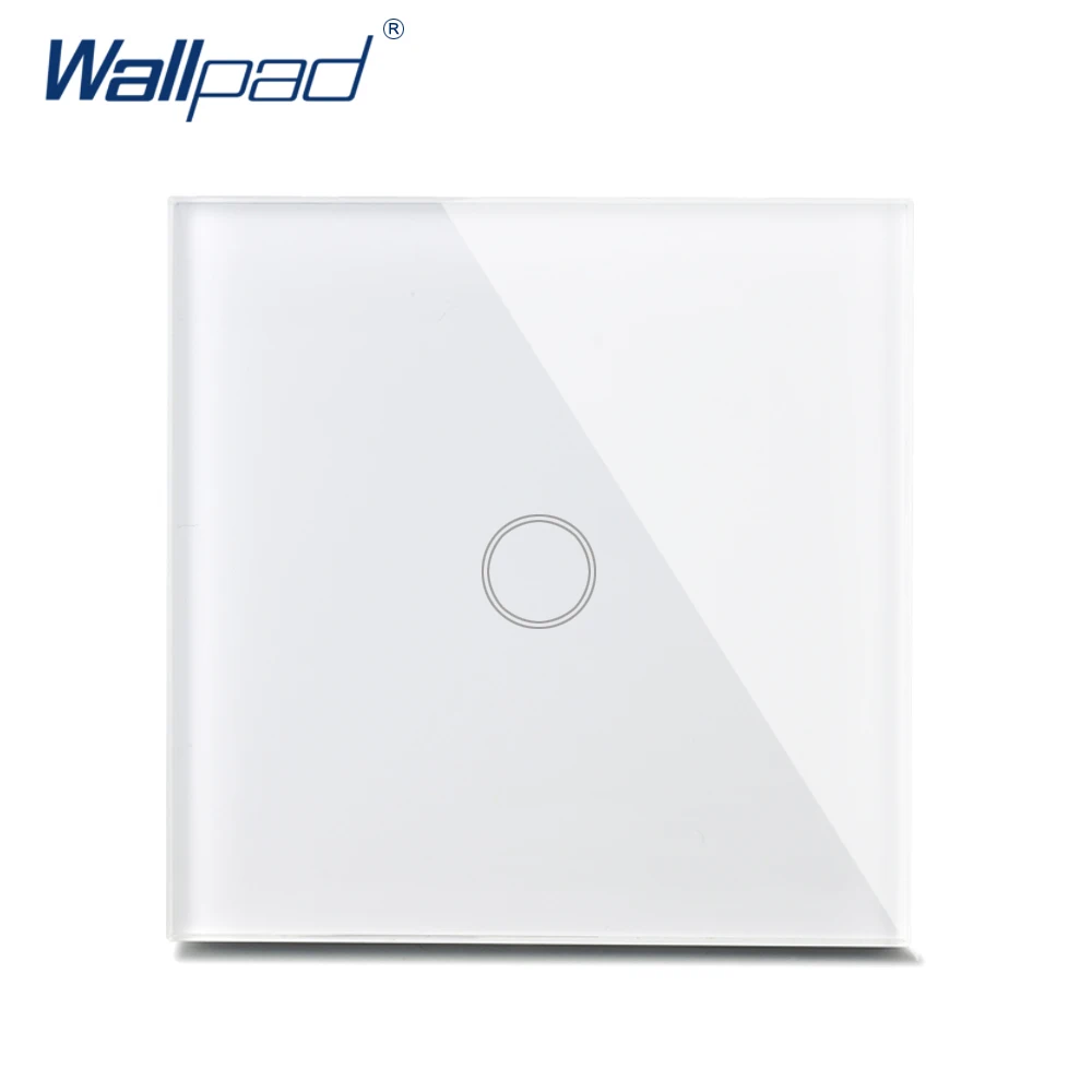 1 Gang 2 Way Новое поступление Wallpad люксовые клавишные с украшением в виде кристаллов