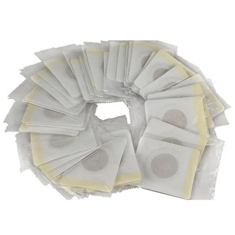 40 шт. традиционная пластырь для сжигания жира похудения пупка тонкий