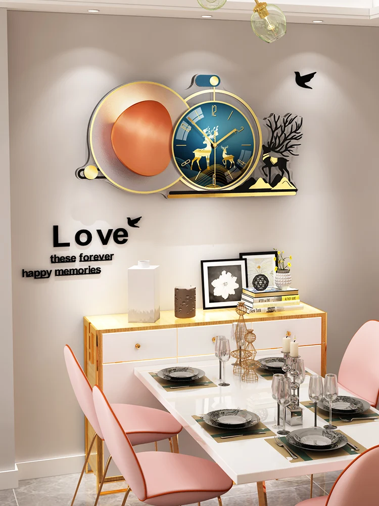 

Large Nordic Design Wall Clock Modern Design Wall Watch Wall Clocks Wall Watches Home Decor Klok Living Room Decoration BI50WC
