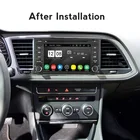 Автомагнитола 2DIN, 2 + 16 ГБ, DVD-плеер для Seat Leon MK3 3 5F 2013-2019, android, автомагнитола carplay, Wi-Fi, 4G, сетевой видеорегистратор DSP