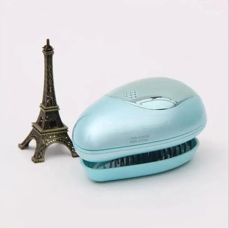 Вибрирующая щетка для волос расческа массажер терапия вибрирующий массаж уход