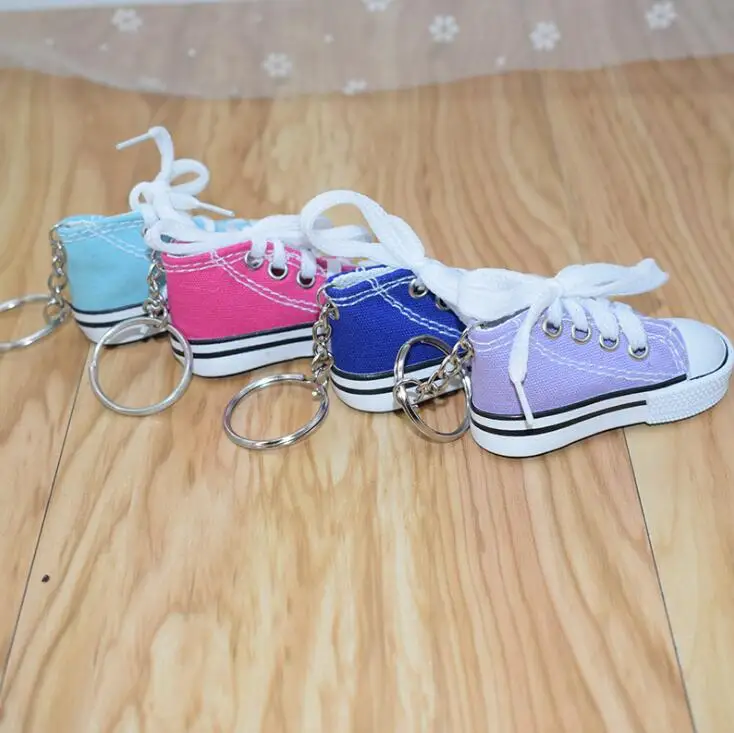 Новинка спортивные брелок в форме обуви мини 3d кроссовки из плотной ткани Обувь