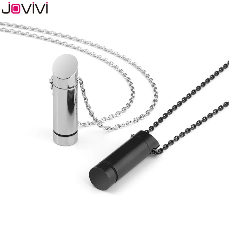 Jovivi Новинка ожерелье для кремации ожерелья пепса в форме свистка с подвеской
