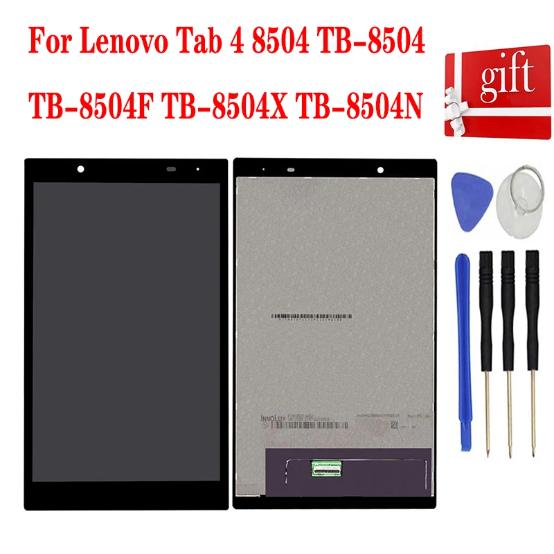 

For Lenovo Tab 4 8504 TB-8504 TB-8504F TB-8504X TB-8504N LCD Display Screen Module Touch Screen Digitizer Sensor Glass Assembly