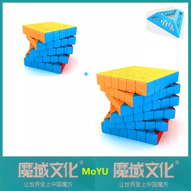 Moyu Meilong 3x3x3 Cubo Magico кубик рубика 4x4x4 5x5x5 6x6x6 7x7x7 8x8 9x9x9 10 набор профессиональных