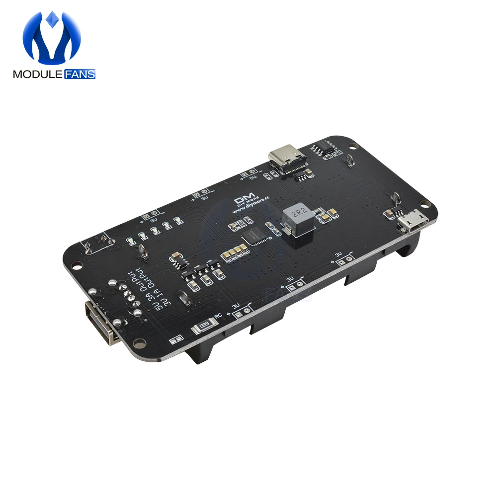 Комплект из 2 предметов Двойной 18650 литиевая Защита аккумулятора V8 мобильный Мощность плата расширения