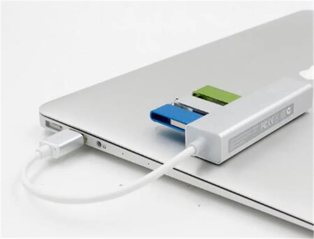 USB/Micro-USB Ethernet с 3-портовым USB-концентратором 2.0 Сетевая карта RJ45 Lan Адаптер USB-Ethernet