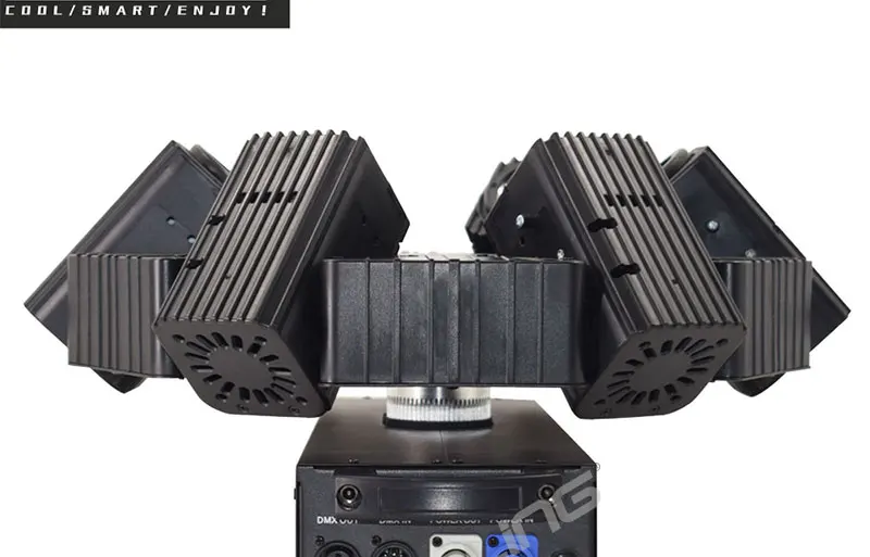 Led 6x10 Вт RGBW 4в1 луч светильник DMX512 4 головки движущийся головной светильник DJ/бар/вечерние/шоу/сценический светильник Led сценическая машина