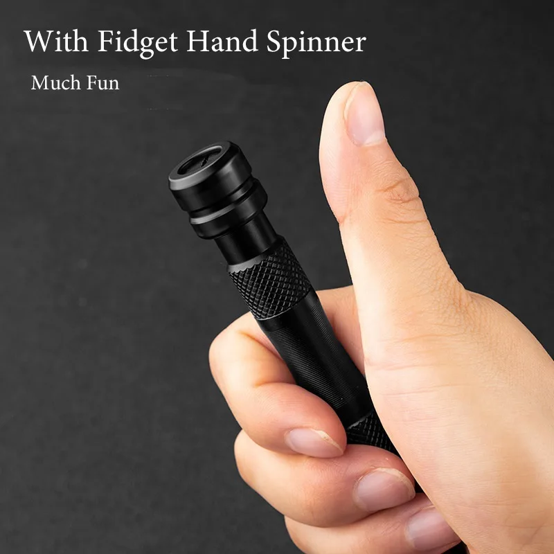 10-In-1 Hand Spinner Self Defense Tactical Pen Whistle Screwdriver Bottle Opener Window Breaker Outdoor Survival EDC Tool Gift |