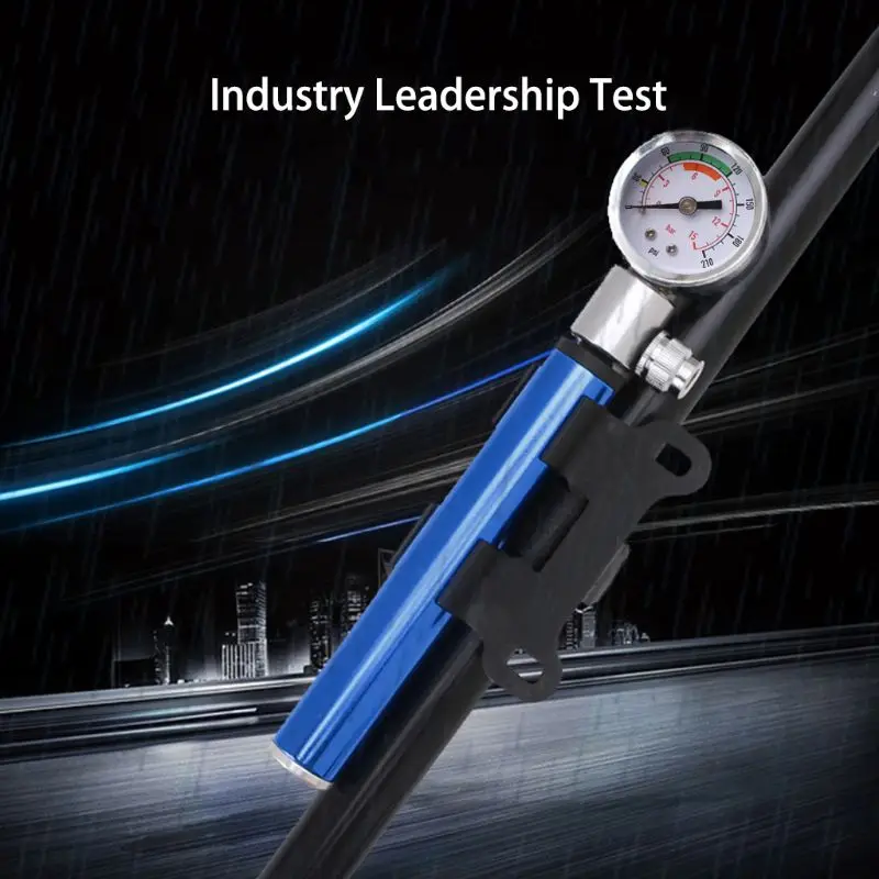

High Pressure MTB Bike Compact Suspension Fork & Rear Shock Pump 210 psi