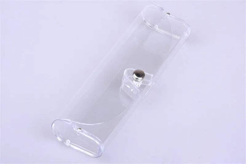 Прозрачный маленький Чехол для очков чтения женский и мужской футляр |