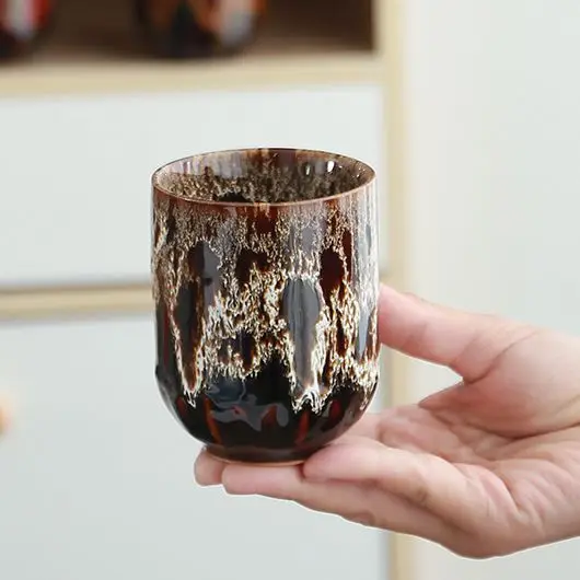 LUWU большая емкость керамические фарфоровые чайные чашки чайная чашка китайская