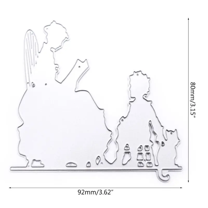 2021 Новый рассказ мать металлический Трафаретный вырубной штамп Скрапбукинг DIYAlbum