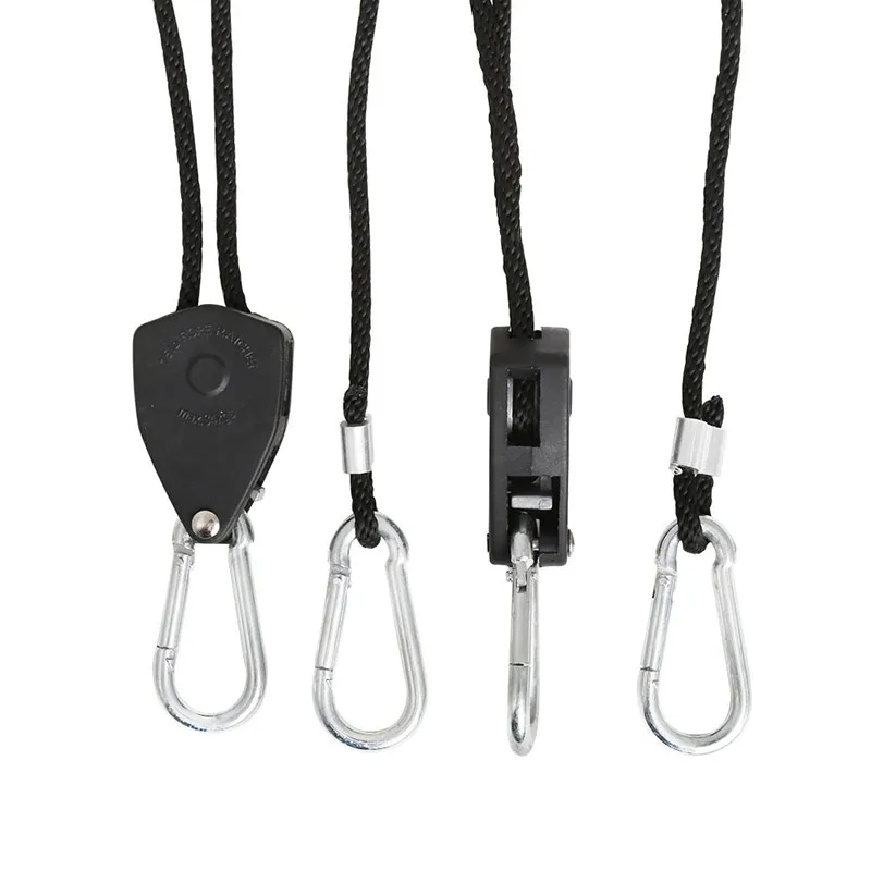 

2pcs Outdoor Tent Light Lift Cord Hanger Lanyard Camping Hiking Pulley Rope Ratchet Hanger Tent Tools EDC Survival Equipment