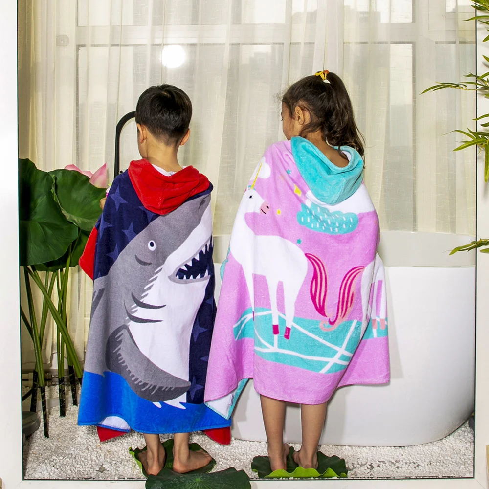 Пляжное полотенце с изображением героев мультфильмов для детей детское банное