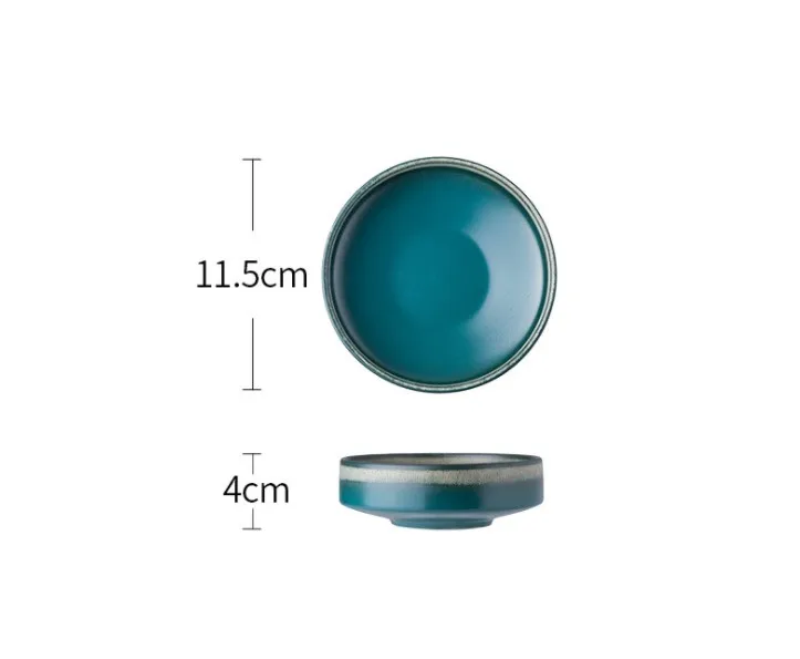 4.5 inch-4 Креативная керамическая чаша Бытовая 4,5 дюймов миски для риса 8 дюймов керамическая миска для супа посуда пиалы для лапши рамен для кухонных принадлежностей - Цвет: 4.5 inch-4