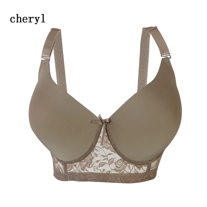 Бюстгальтеры размера плюс для женщин полный охват чашечки D кружевной