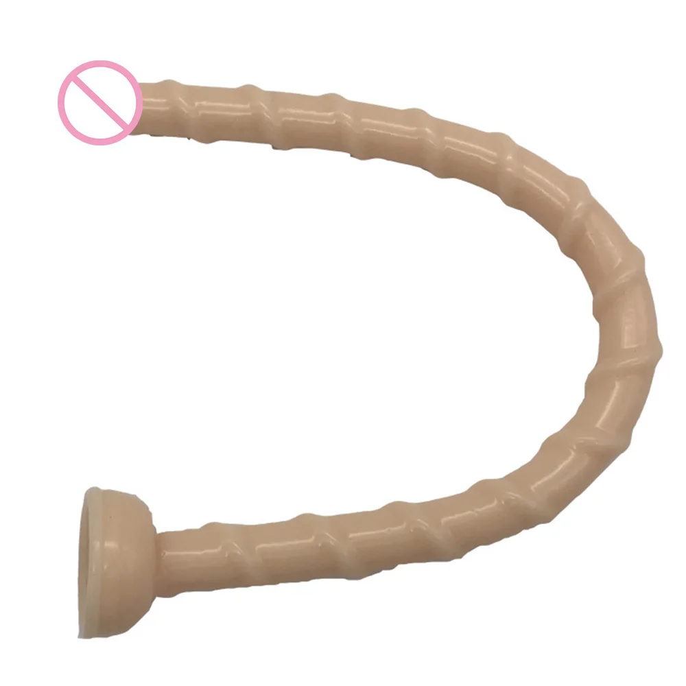 Большой фаллоимитатор с присоской большой реалистичный конский пенис мягкий