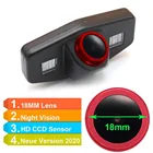 Красный HD 1280*720 пикселей 1000TV line для honda accord civic Ek odyssey Acura TSX Pilot Автомобильная камера заднего вида