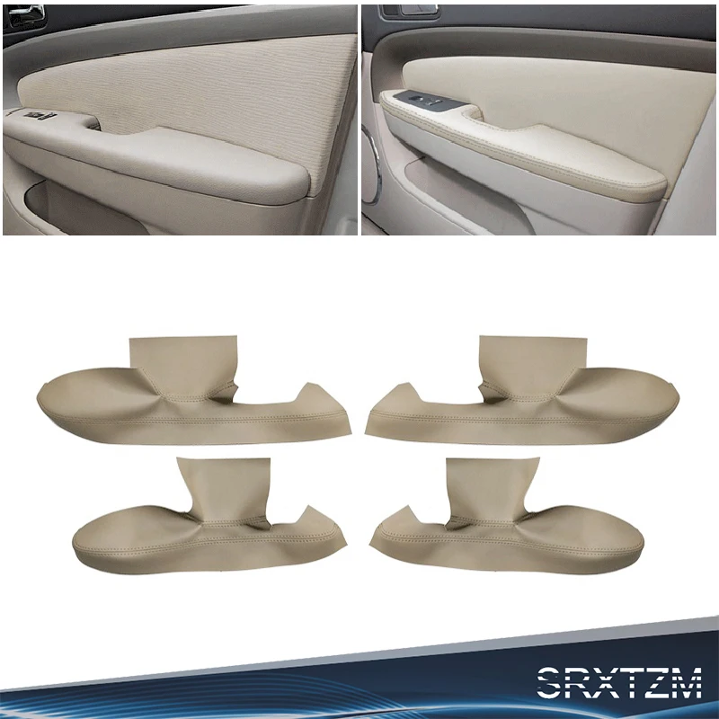 4 шт. кожаные накладки на дверные подлокотники из микрофибры для Chevrolet Epica 2007 - 2013 |