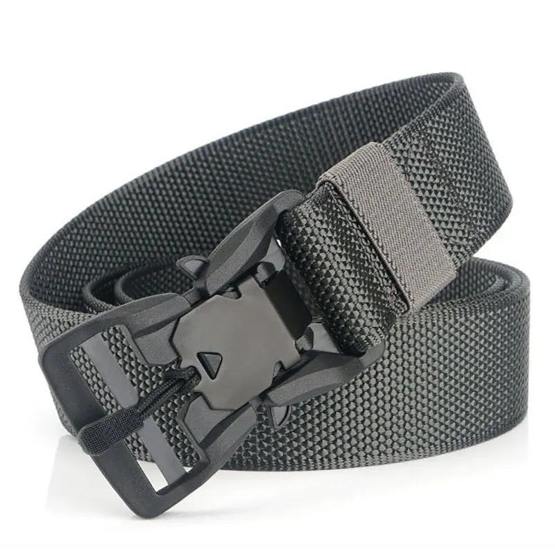 

Military Tactical Belts Men's Jeans Belt Army Style Nylon Magnetic Buckle Waist Belt Outdoor Hunting Accessories Waistband