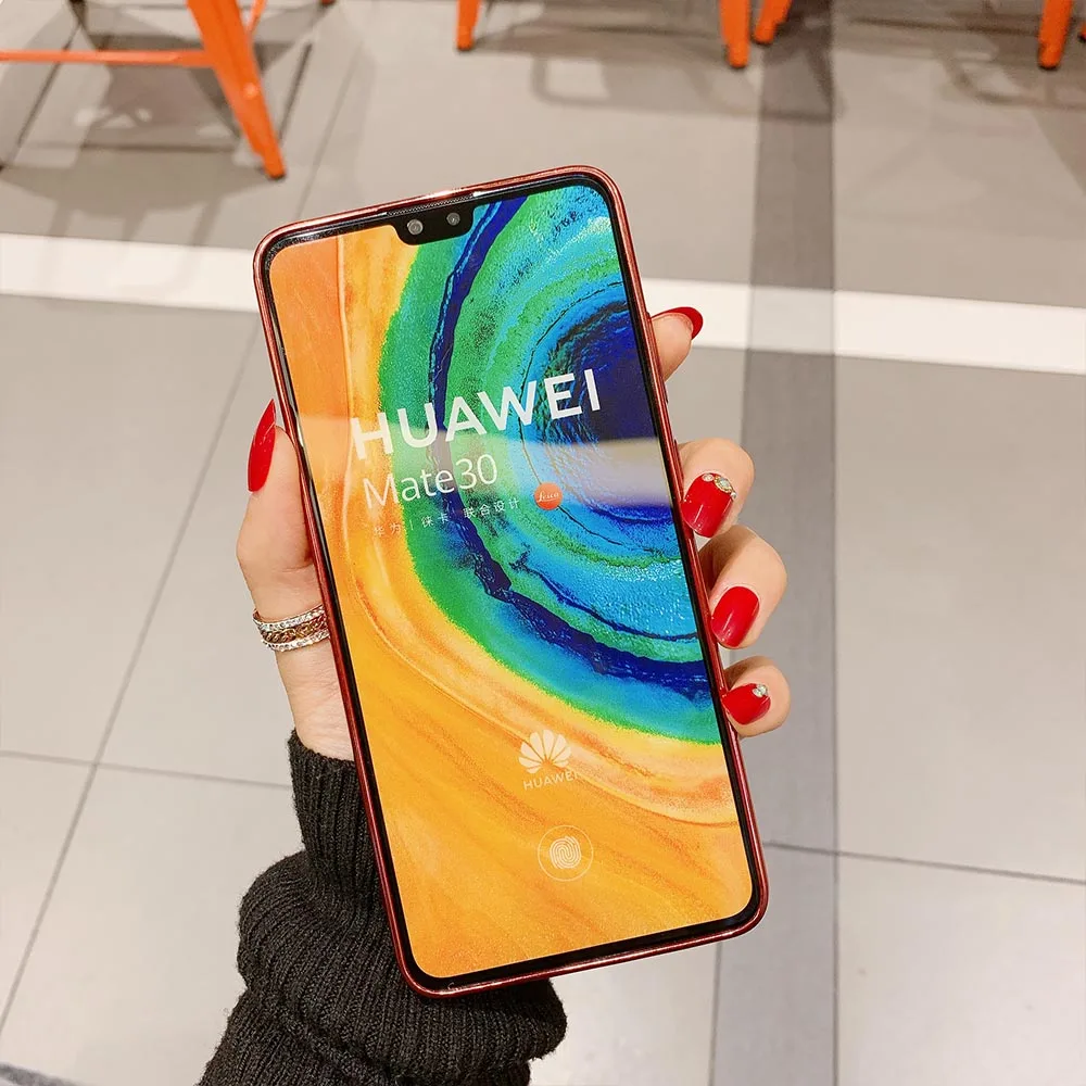 Роскошный чехол для телефона Huawei P40 P30 P20 Pro Lite Mate 30 20 Honor Nova 3 3i 4 5 5i мягкий