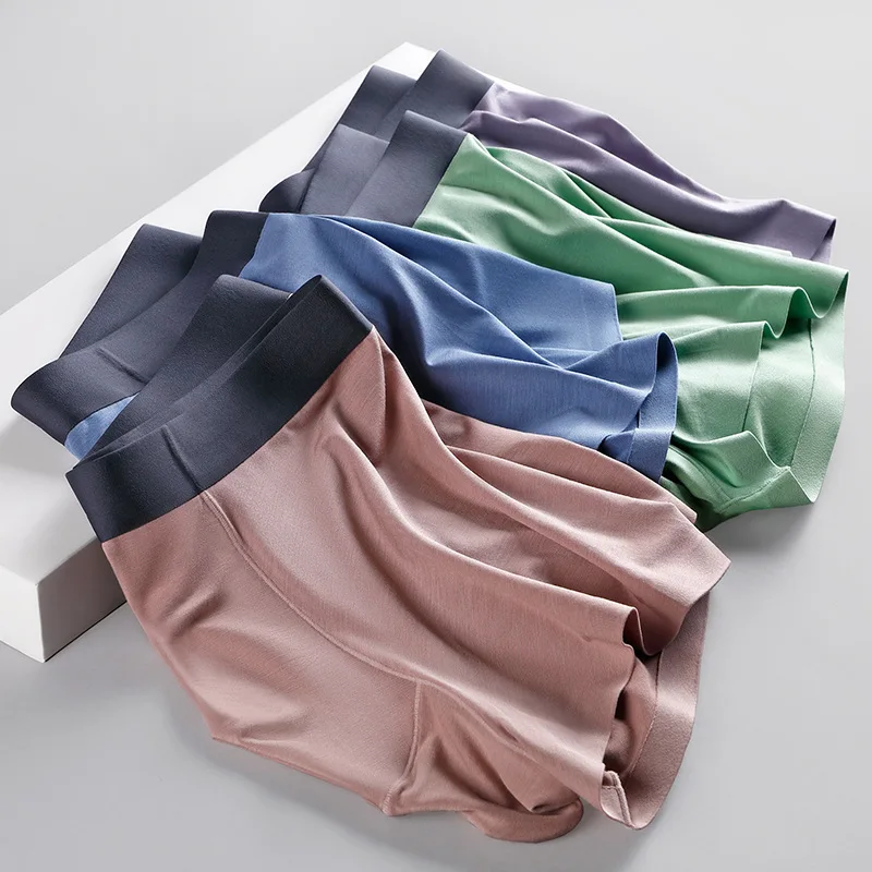 Мужские боксеры из модала дышащие трусы весна 2020|Мужские боксеры| |