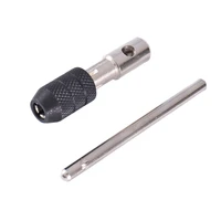 m3m8 screwdriver tap holder hand tool thandle reversible single tap wrench tapping threading tool portable