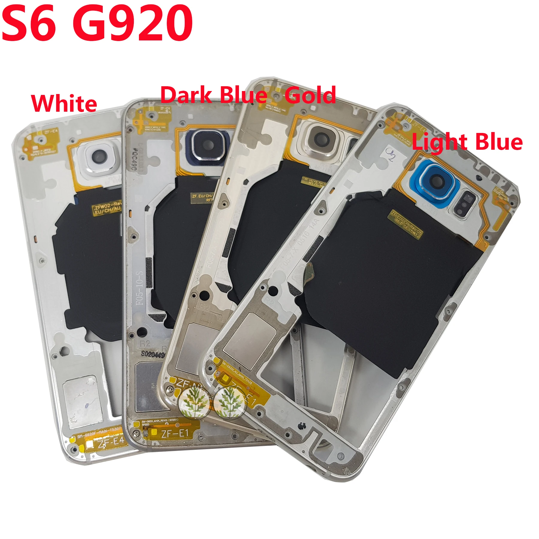Задняя рама Tehxv для Samsung Galaxy S6 Edge G925 G925F G925I G925W8 G925T G925V | Мобильные телефоны и
