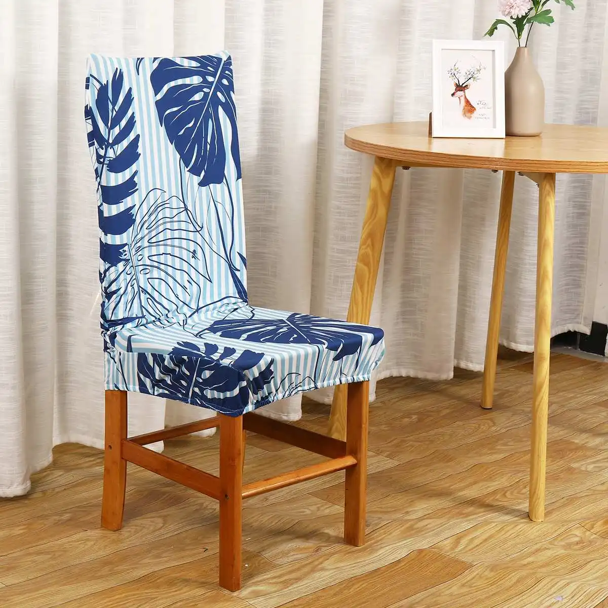 

Elastic Stretch Chair Cover Spandex Slipcovers Case Anti-wrinkle Stretch Chair Cover for Wedding Hotel Banquet 7 Style Option