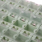 50 шт.компл. SMD SMT контейнер для электронных компонентов Мини-Ящики для хранения комплект 62KD