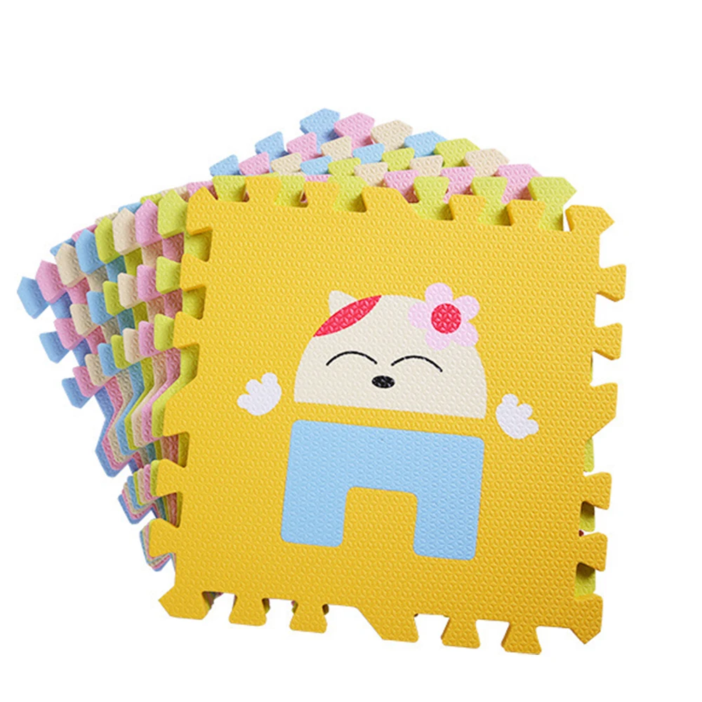 Коврики для детских игр гимнастические ползающие коврики напольные пазлы
