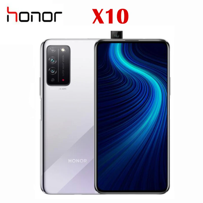 Оригинальный официальный Новое Honor X10 5G X 10 смартфон Kirin 820 Octa Core 6 63 дюймов 90 Гц
