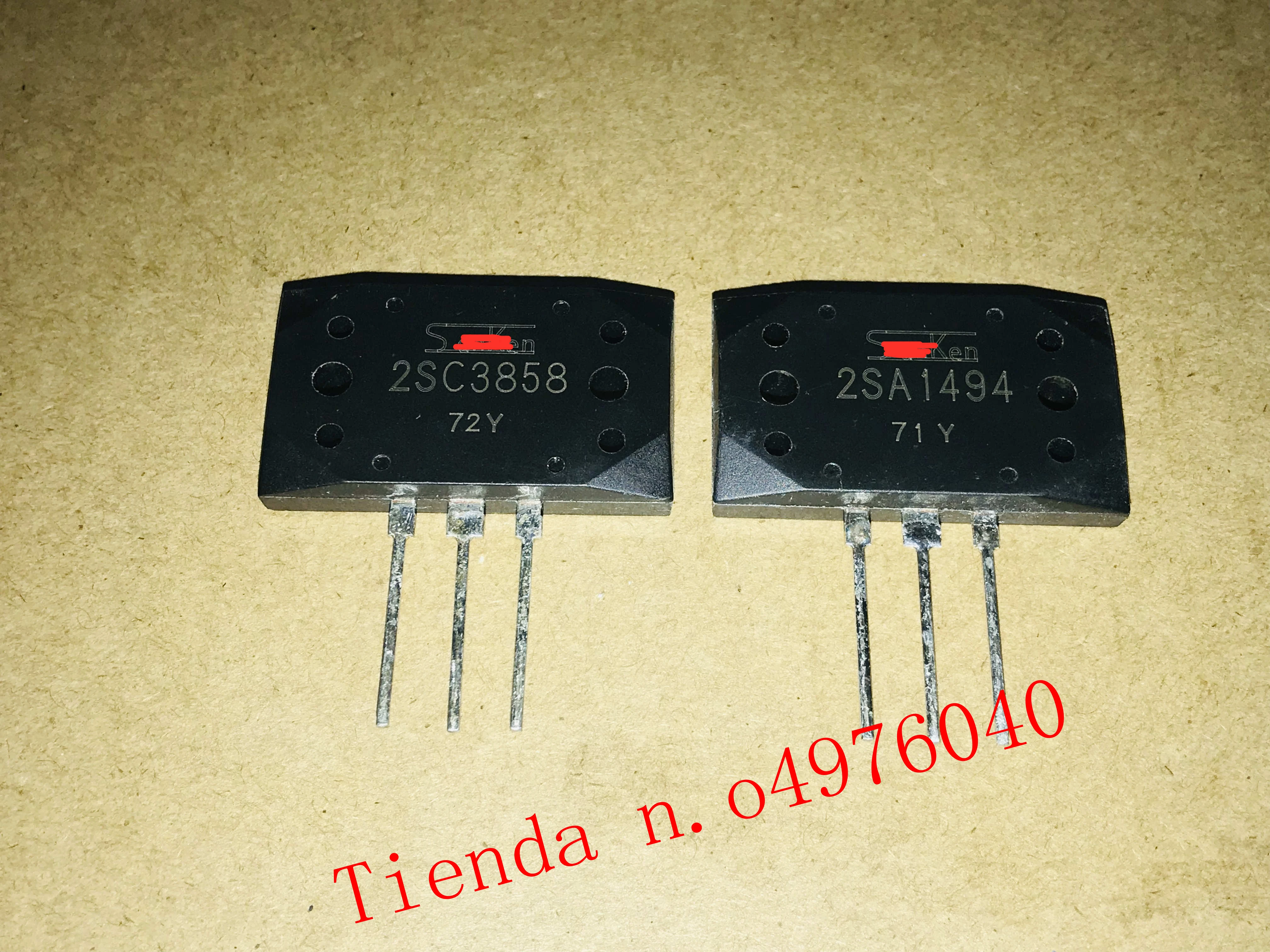 2SA1494 2SC3858 каждый 5 шт. настоящий аудио усилитель мощности IC сопряжение трубки для