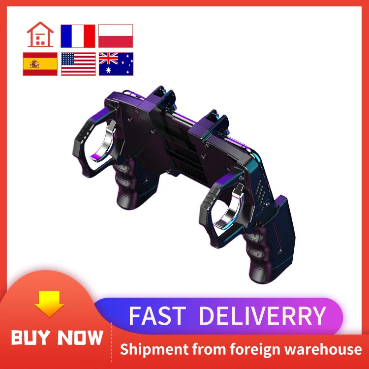 

2020 For Pubg Controller For Mobile Phone Game Shooter Trigger Fire Button For IPhone Android Phone Gamepad Joystick PUGB Helper